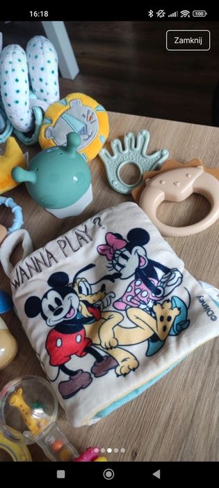 Zestaw zabawek dla niemowlaka