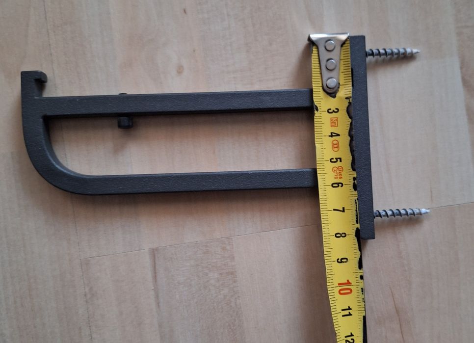 Szklane wiszące półki