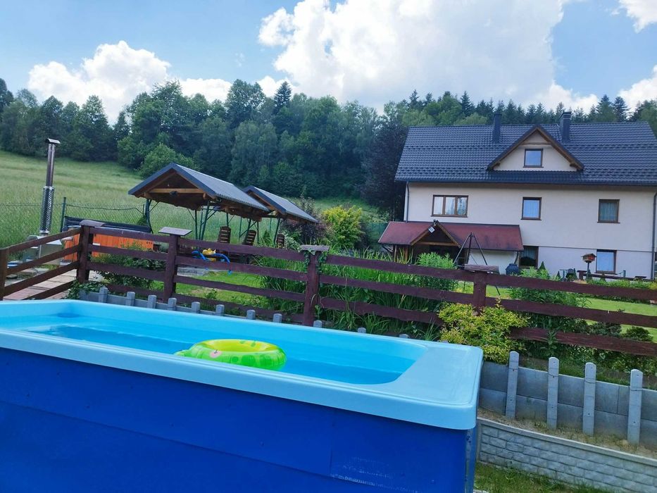 tanie noclegi Korbielów dom domek góry górach pokoje bania jacuzzi