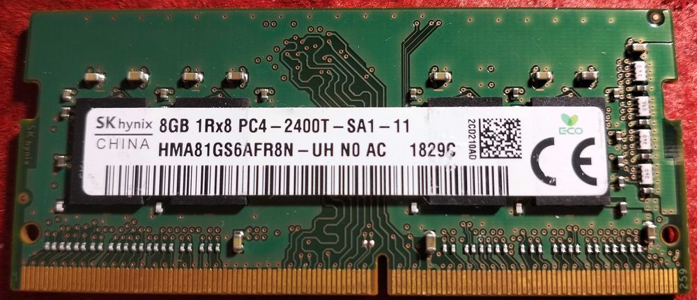 ram sodimm ddr4 8Gb