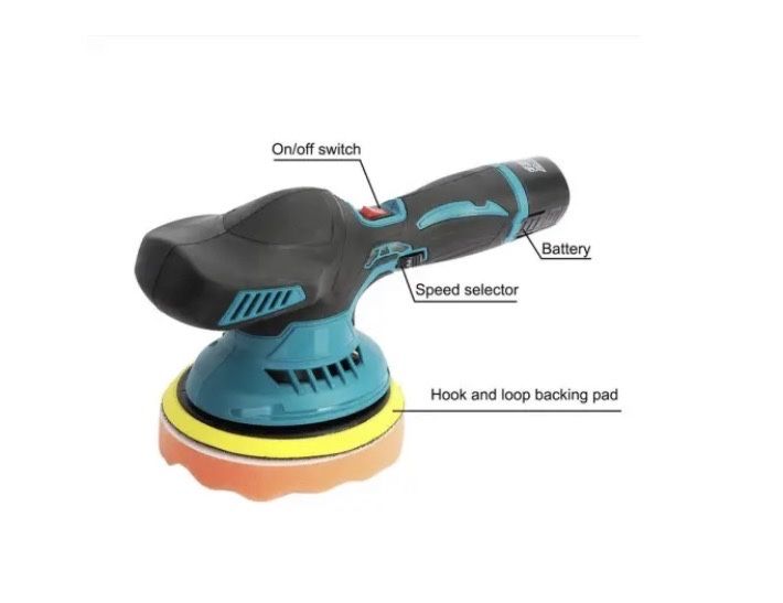 полірувальна машинка полировочная аккумуляторная полировальная машинка