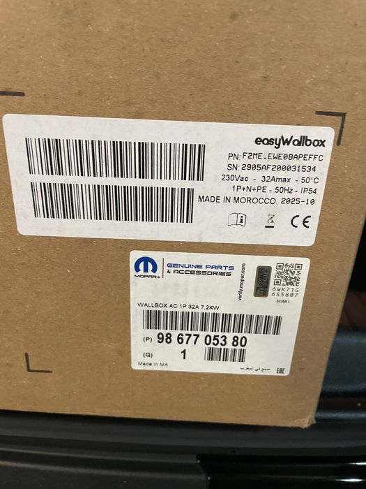 Easywallbox 32 A 7.2 kw- Nova