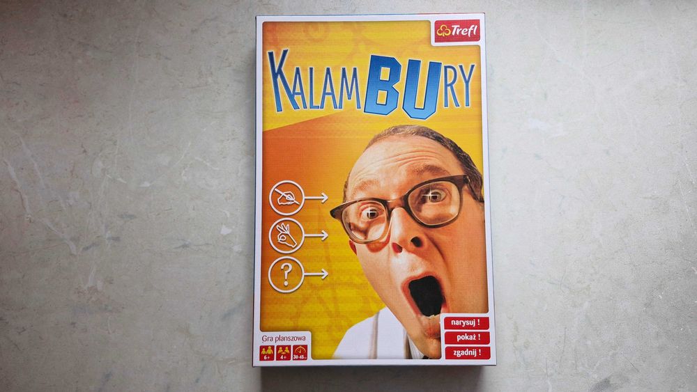Gra planszowa KALAMBURY - nie używana