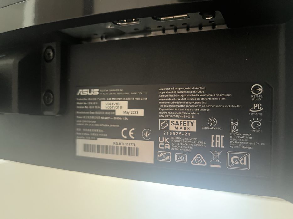 Monitor ASUS TUF Gaming VG24VQ1B