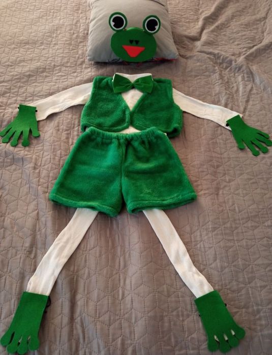 Костюми зайчик вовк гном жабка