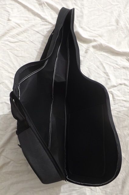 Saco almofadado de guitarra clássica ou folk