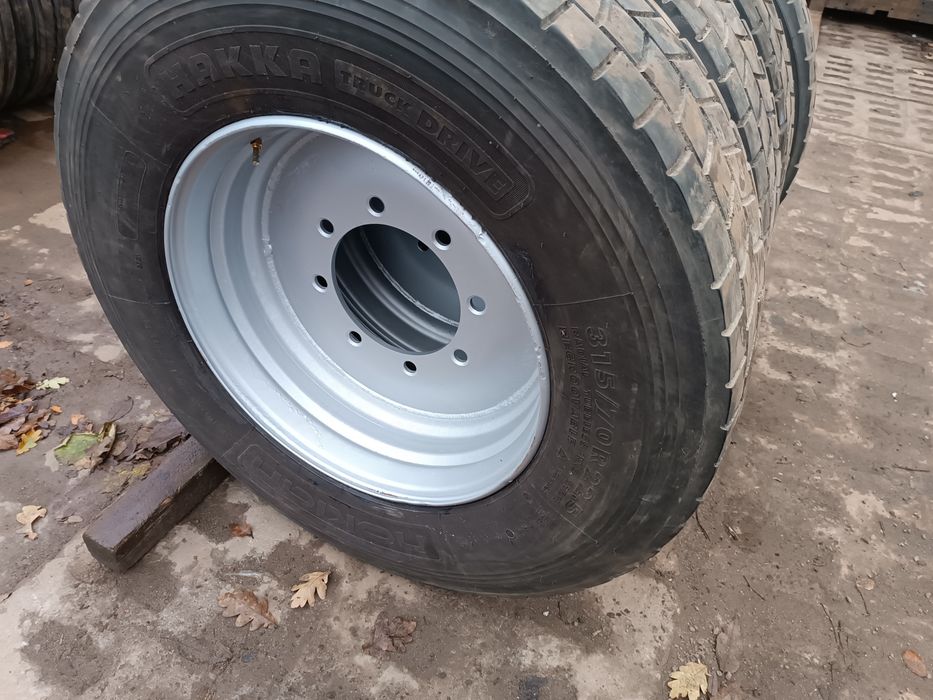 Koła 22,5" do przyczep rolniczych d 47 d 46 d 50 d 55 Hl 295/60 315/60