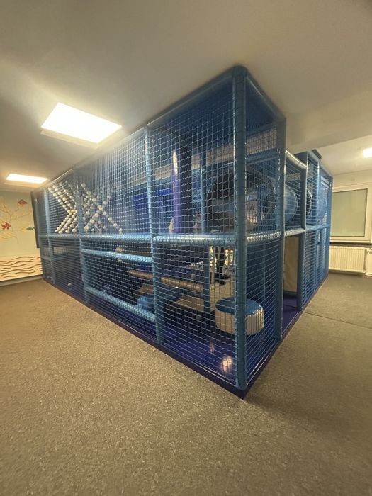 Konstrukcja sali zabaw, małpi gaj 4,6x6m