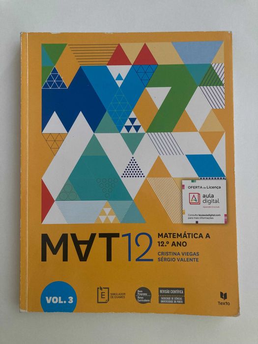 Manuais Matemática A 12.ºano