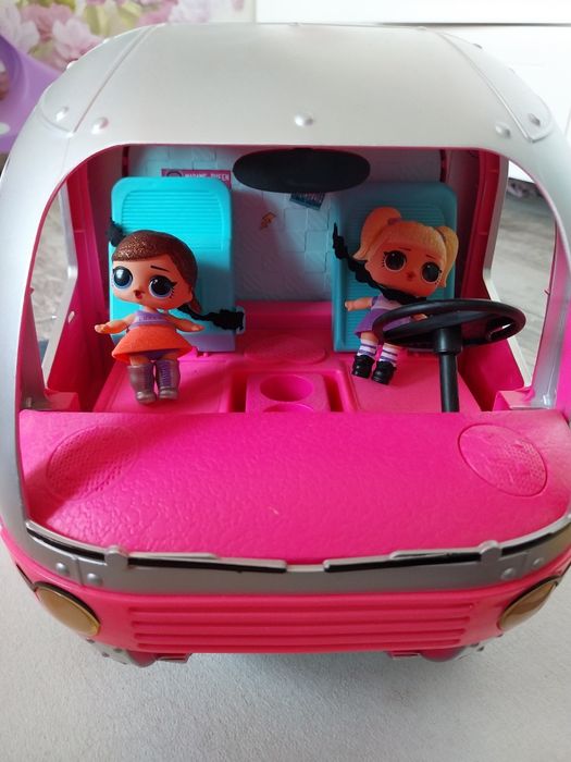 Camper lol. Samochód  samochódych lalek lol  +lalki