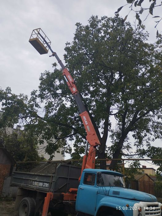 Кран-маніпулятор атлас 4006 ЗИЛ ММЗ 554 дизель,тристоронній самоскид .