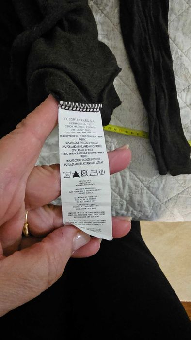 Camisola túnica em malha