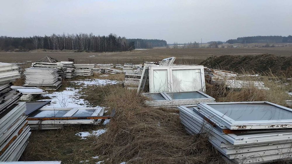 Używane OKNO PCV 144x139 Okna Różne Wymiary Czyszczenie Placu OKAZJA