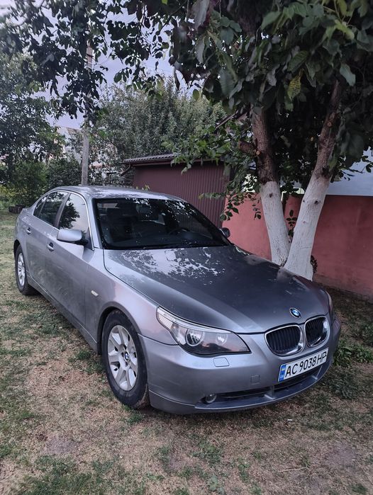 BMW E60 560L  M57 3.0 diesel тимчасова реєстрація