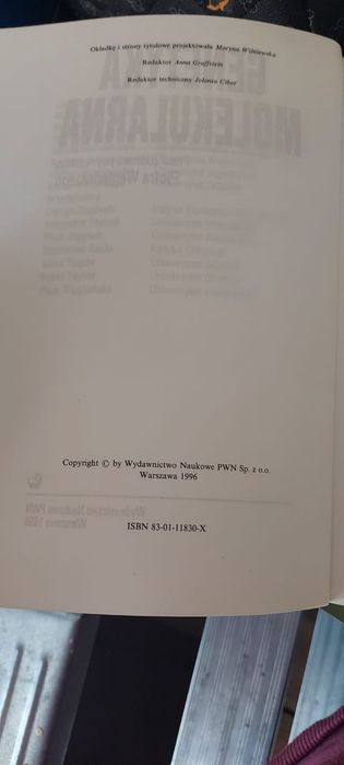 Genetyka Molekularna Piotr Węgleński