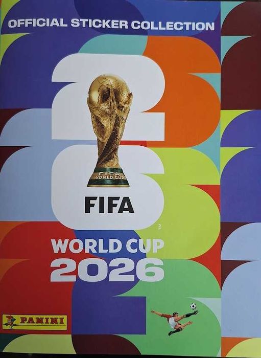 Cromos Mundial 2026 – Pacote 45 cromos não repetidos