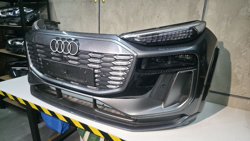 Audi Q6 e-tron S line Matrix LED фари бампер передок 2024 2025 OEM Європа комплект