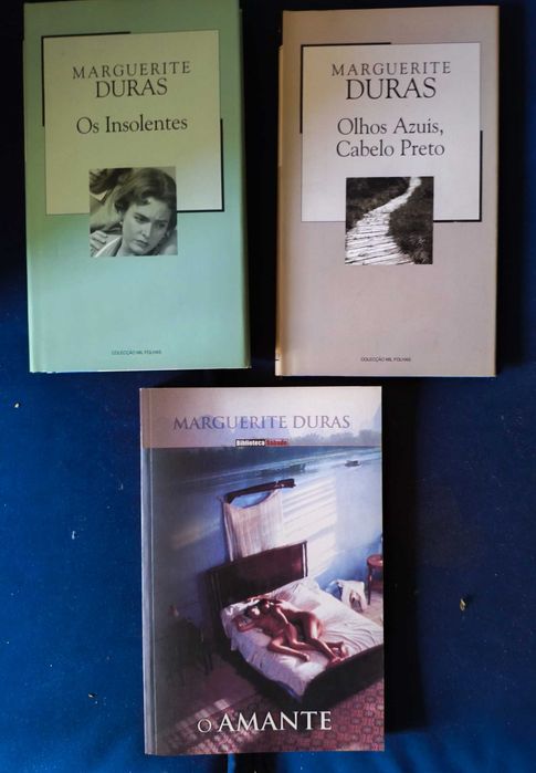 Lote 3 Livros Marguerite Duras: O Amante + Coleção Mil Folhas