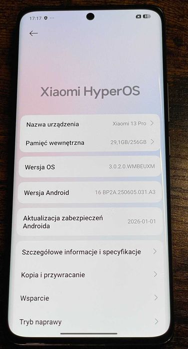 Smartfon Xiaomi 13 Pro 8/256GB  6,73 "LTPO AMOLED, WQHD+