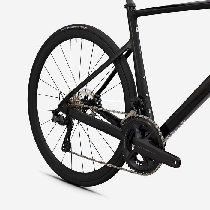 Bicicleta de Estrada SHIMANO Ultegra Di2 2x12v, EDR CF Preto