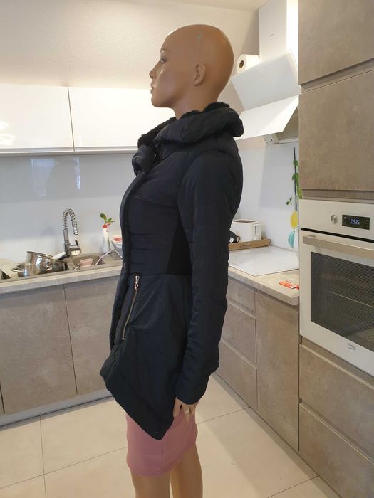 elisabetta franchi kurtka XS/S stan bdb granatowa