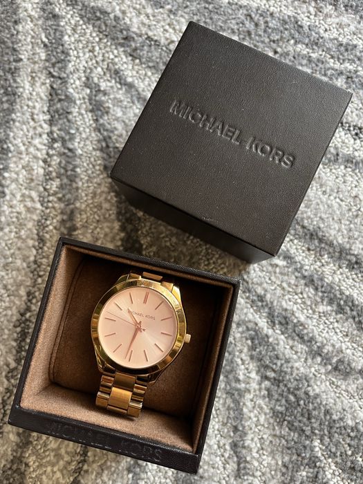 Zegarek Michael Kors rożowe złoto