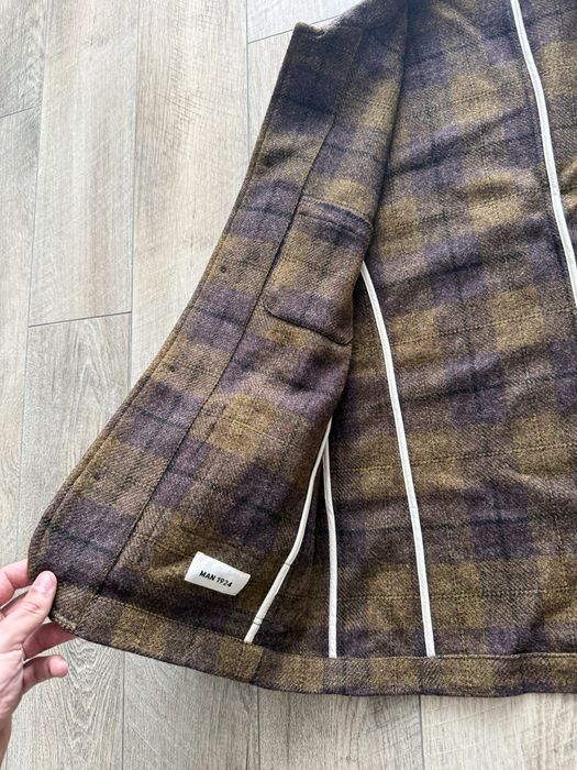Шерстяна куртка-сорочка Man 1924 Carpinter FW20 (Розмір 50 / L) Іспанія by moncler and prada harris twid
