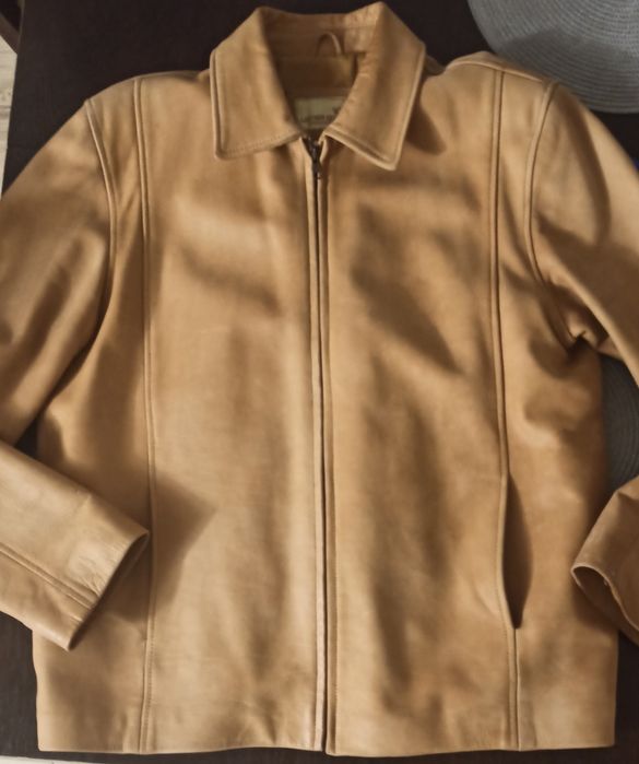 Kurtka skórzana męska