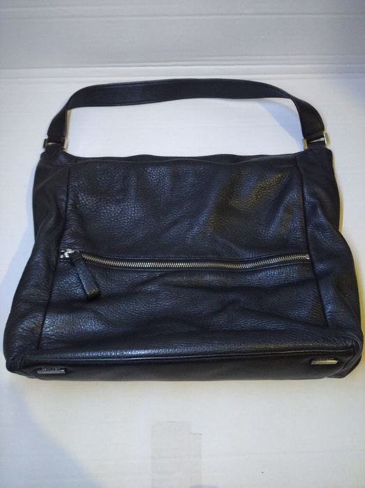 Calvin Klein шкіряна сумка шопер