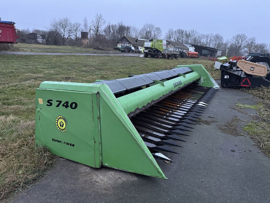 Жатка соняшникова 7.4