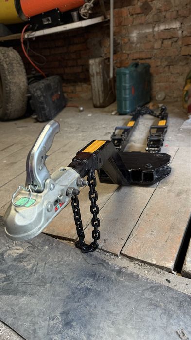 Жостка зчіпка , Жесткая сцепка. Авто сцепка Автобуксир Жорстка зчіпка