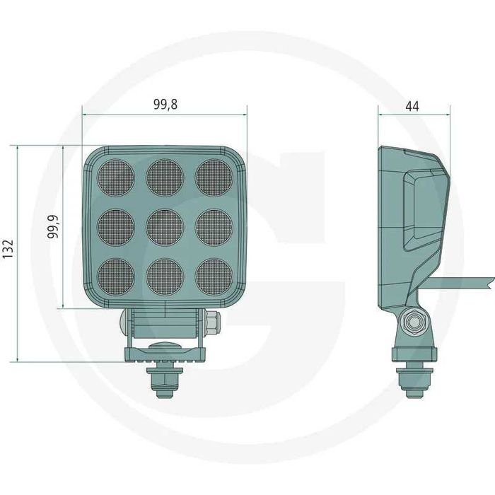 Lampa robocza LED 4500lm