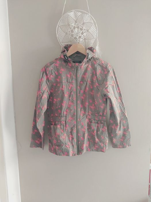Kurtka parka 146,152, 11-12 lat w kwiaty Pep&Co