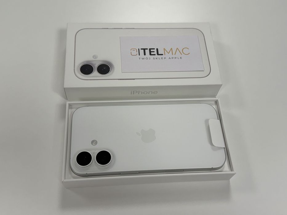 Apple iPhone 17 256 GB 5G SIM • Biały • Gwarancja 0 CYKLI • Raty 0%