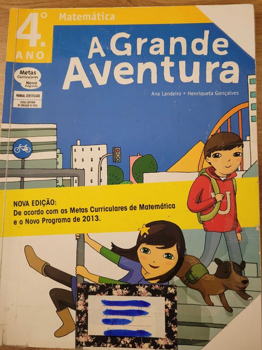 Manual A Grande Aventura 4° Ano Matemática Texto Editores