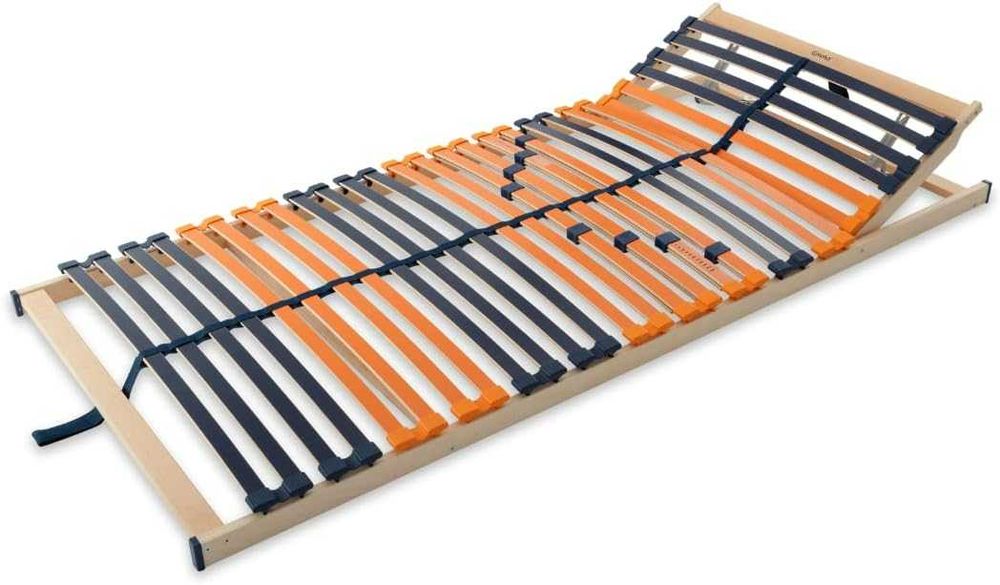 Stelaż do łóżka z regulowanym wezgłowiem EMMA 140 x 200 cm