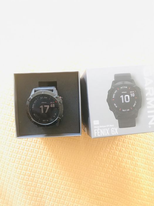 Relogio Garmin 6X Pro original caixa e documentos