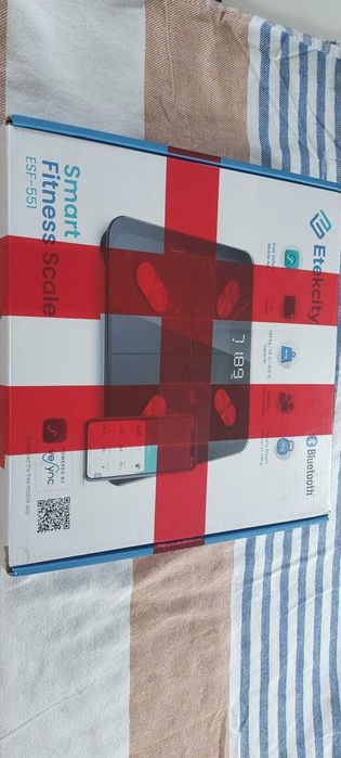 Etekcity Bluetooth ESF-551 Waga Łazienkowa z Analizą Ciała i Aplikacją