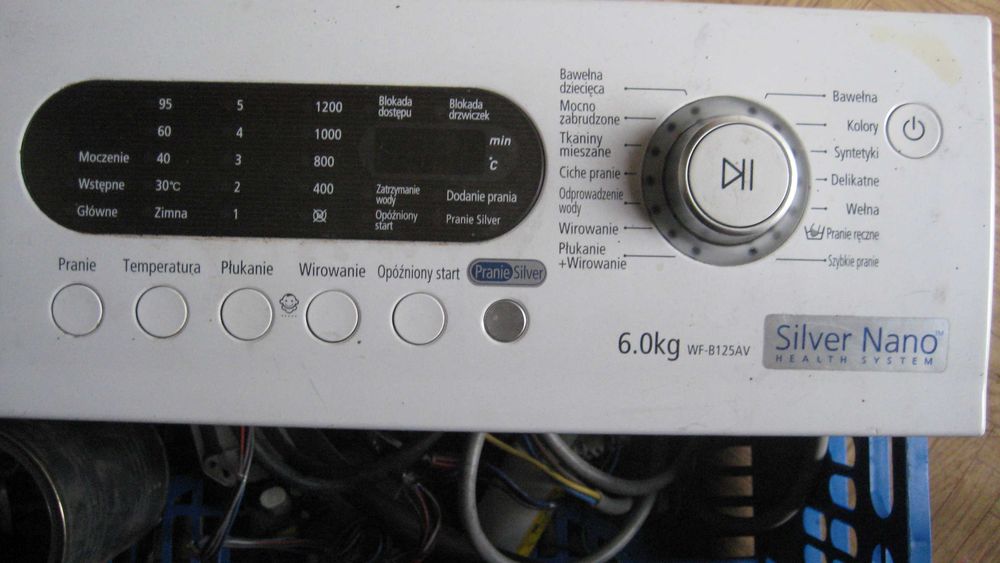 Pralka Samsung Silver Nano -części zamienne