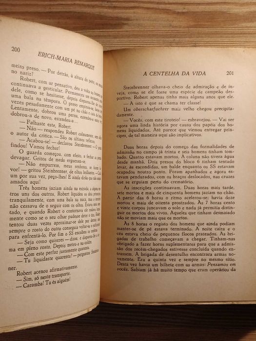A Centelha da Vida, Erich-Maria Remarque