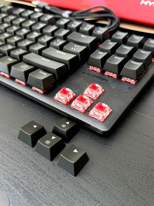 Клавіатура HyperX Alloy Origins Core HX Red Black USB