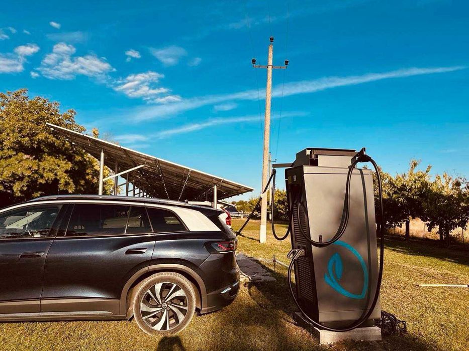 Швидкісна комерційна станція для CCS2 GBT 80кВт 120кВт 160кВт