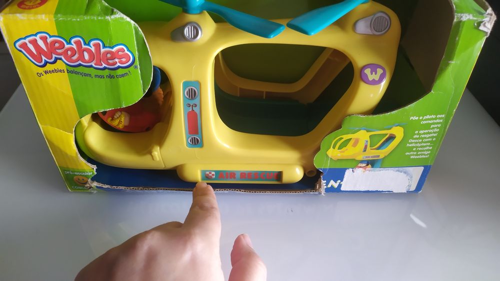Weebles Helicóptero de salvamento