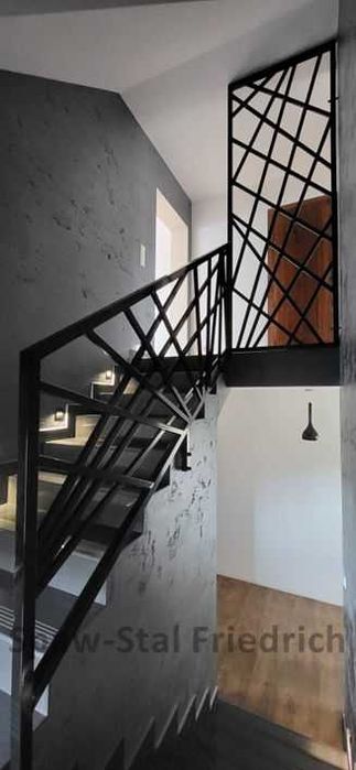 Balustrady,bramy,schody, zadaszenia-stal nierdzewna,czarna,aluminium