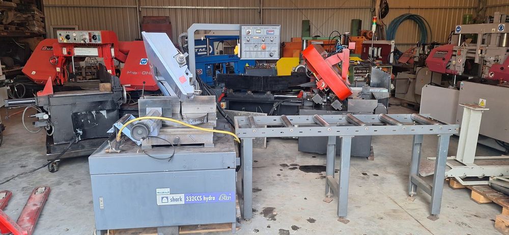 Przecinarka Taśmowa MEP SHARK 332 CCS HYDRA+stół+taśmy (AMADA/BOMAR/KASTO)