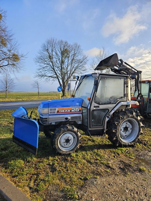 Mini traktorek Japoński ze spychem