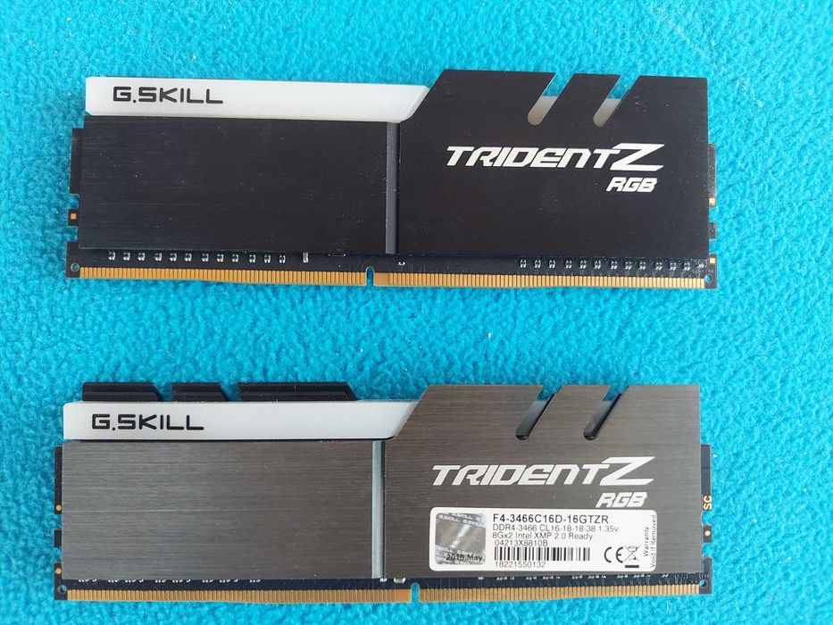 ОЗУ Оперативна память G.SKILL Trident Z RGB (2x8Gb) 16Gb DDR4 3200mhz