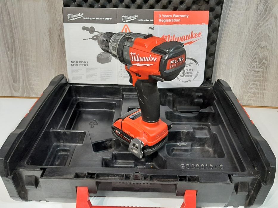 Milwaukee M18 ONEPD FUEL akumulatorowa wiertarko wkrętarka udar 18v