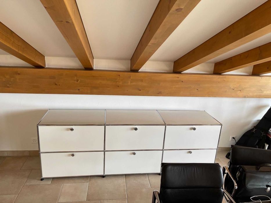 Buffet USM Haller Branco – Design Clássico