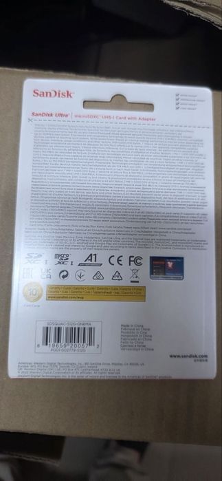 Карта памяти SanDisk 512GB microSDXC class 10 UHS-I Ultra (SDSQUAC-512G-GN6MA)